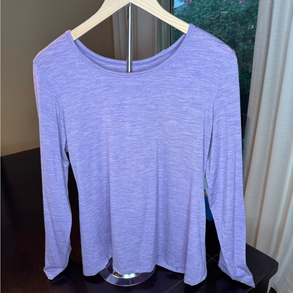 WOOLX Lavender Long Sleeve Tee